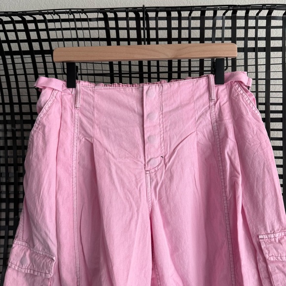 Free people Charmer Utility Pants powder pink - Picture 5 of 8